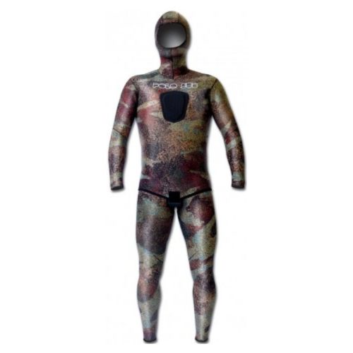 PoloSub Lined Open Cell Brown Camo Womens Wetsuit 7.00mm