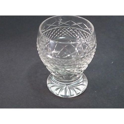 Hand Cut glass shot glass
