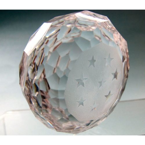 Hand cut paperweight stars