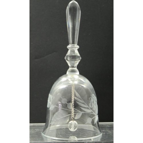 Lenox Bouquet Crystal bell Hand blown Made in USA