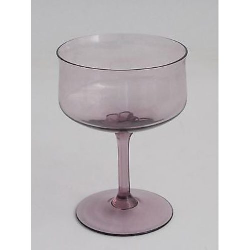 Lenox  lilac Mist dessert /  glass, Crystal Made in USA Mt Pleasant PA