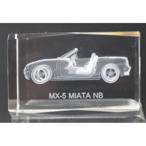 MX-5 MIATA NB, NC, glass paperweight, Great gift c23