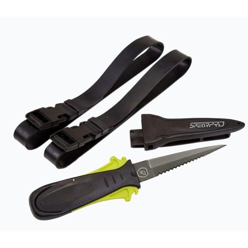 New! SpearPro Ribbon TITANIUM Knife – 9cm