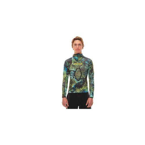 Riffe Eco Hooded Long Sleeve Rash Guard with Loading Pad