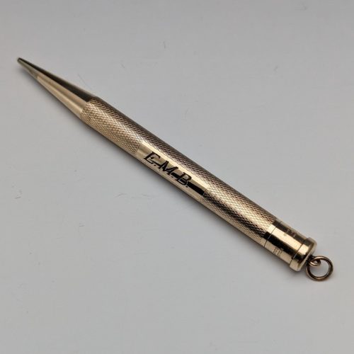 British Vintage YARD-O-LET Rolled Gold Propelled Mini Pencil YARD-O-LETTE