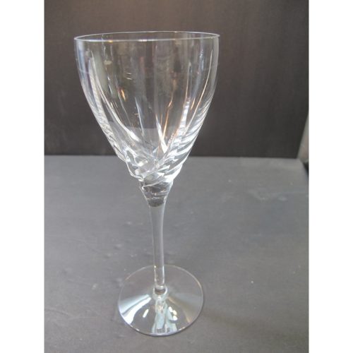 Lenox Cut glass wine Crystal Sea Swirl replacement signed