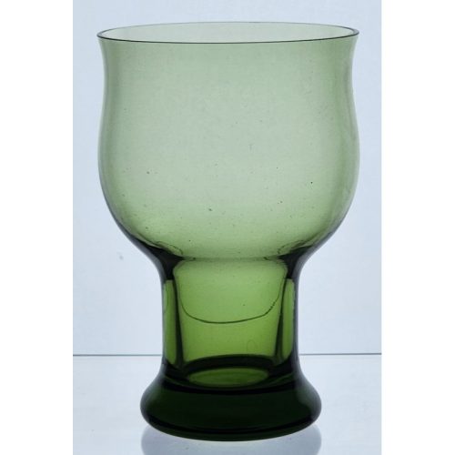 Lenox tall green clarion Crystal  Made in USA Mt Pleasant PA