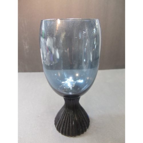 Lenox Tempo water glass blue Mist hand blown