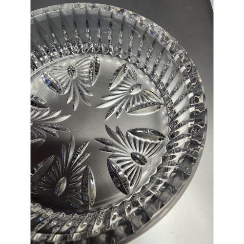 Signed Waterford crystal wine coaster