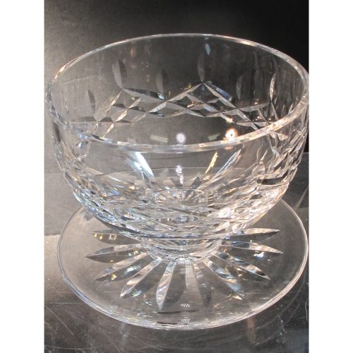 Signed Waterford CUT GLASS lismore shrimp crystal Ireland