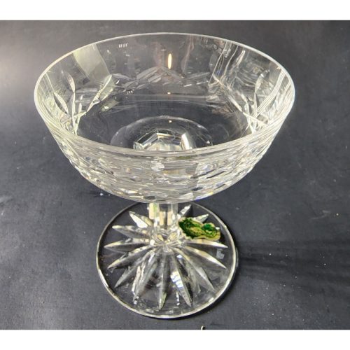Signed Waterford CUT GLASS Lismrore champagne crystal Ireland