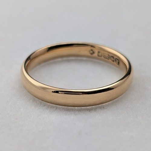 1948 British Vintage Jewelry 22K Gold Ring 2.9g (Size 7)