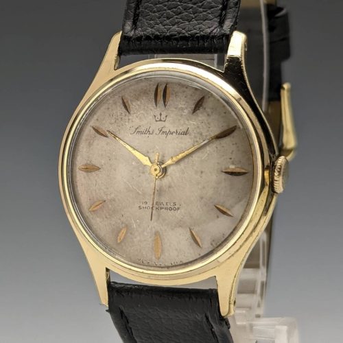 1960’s British vintage Smith Imperial 19 stone men’s watch works well