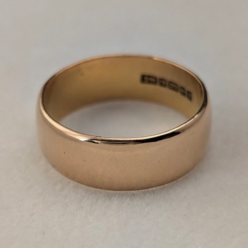 1963 British Vintage Jewelry 22K Gold Ring 5.6g (size 13) Ring SH