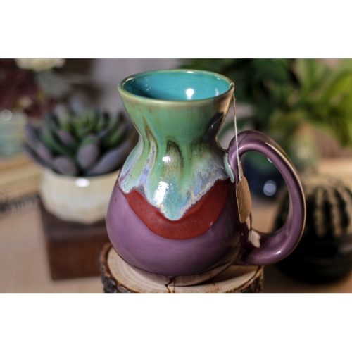 03-B Rainbow Agate Flared Notched Mug – ODDBALL, 16 oz. – 15% off