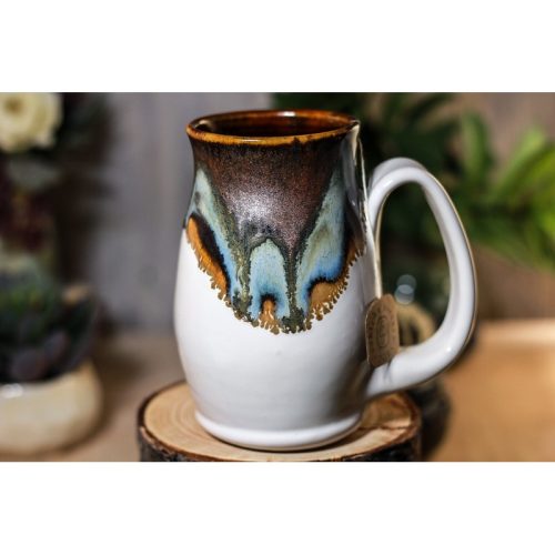 05-B Copper Agate Barely Flared Notched Mug – ODDBALL, 15 oz. – 10% off