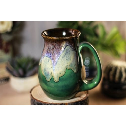 11-D Electric Wave Barely Flared Notched Mug – ODDBALL, 17 oz – 10% off