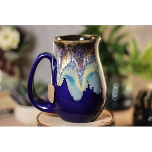 12-D Electric Wave Barely Flared Notched Mug – MISFIT, 14 oz – 10% off