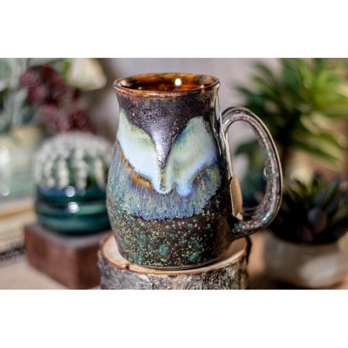 16-B Copper Agate Barely Flared Notched Stein Mug – ODDBALL MISFIT, 17 oz. – 15% off