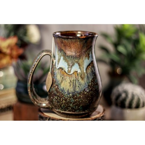 17-B Copper Agate Barely Flared Notched Mug –  MISFIT, 17 oz. – 10% off