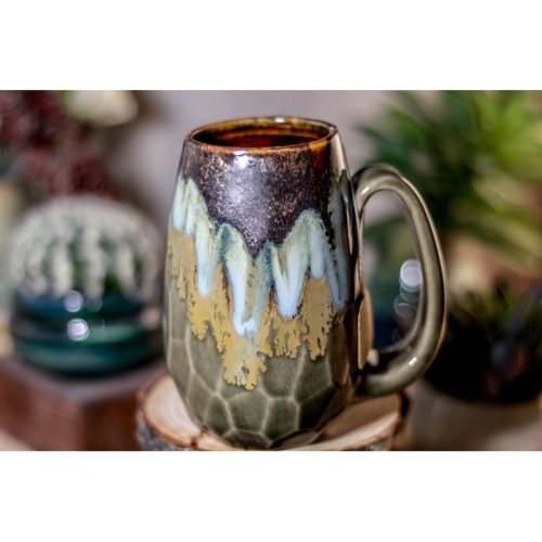 18-B Copper Agate Notched Crystal Mug – ODDBALL, 12 oz. – 10% off