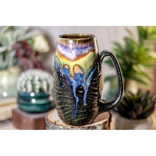 22-A New Earth Notched Textured Mug – MISFIT, 15 oz. – 10% off