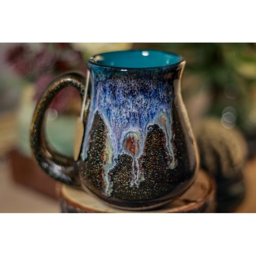 22-D Midnight Wave Barely Flared Notched Mug – ODDBALL, 12 oz. – 10% off