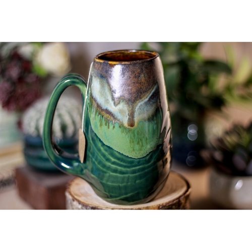 27-B Copper Agate Notched Mug – ODDBALL, 16 oz. – 10% off