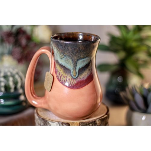 29-B Copper Agate Flared Notched Mug – ODDBALL, 14 oz. – 10% off