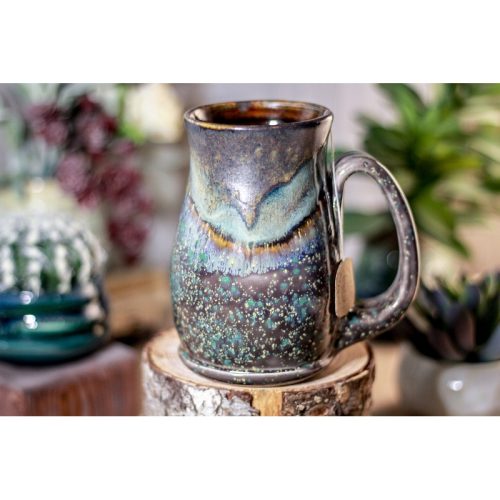 31-B Copper Agate Barely Flared Notched Stein Mug – MISFIT, 15 oz. – 15% off