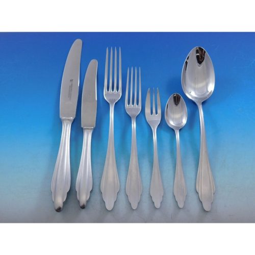 Deco by Henckels Chrome Plate Stainless Steel German Flatware Set Service 69 pcs