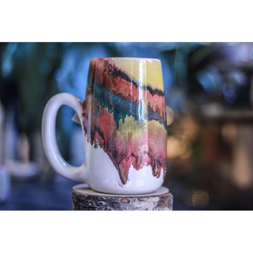 03-C Rainbow Grotto Notched Mug – MINOR MISFIT, 23 oz. – 10% off