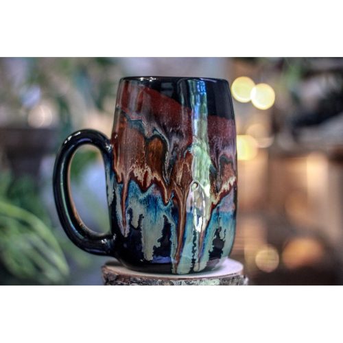 09-B Fire & Ice Mug – TOP SHELF MISFIT, 28 oz.