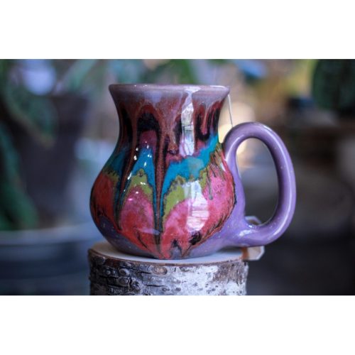 10-B Rainbow Grotto Barely Flared Notched Mug – MISFIT, 19 oz. – 10% off