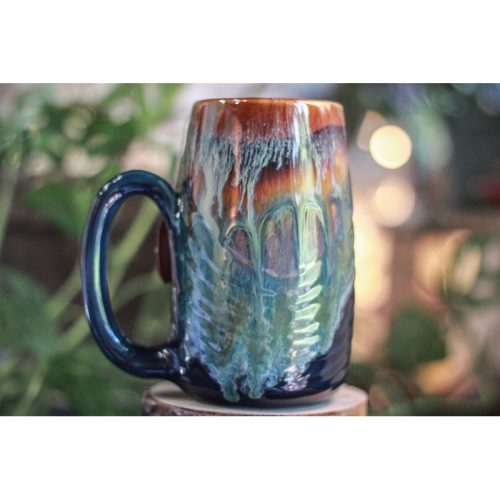 12-A New Earth Notched Textured Mug – MISFIT, 22 oz. – 30% off