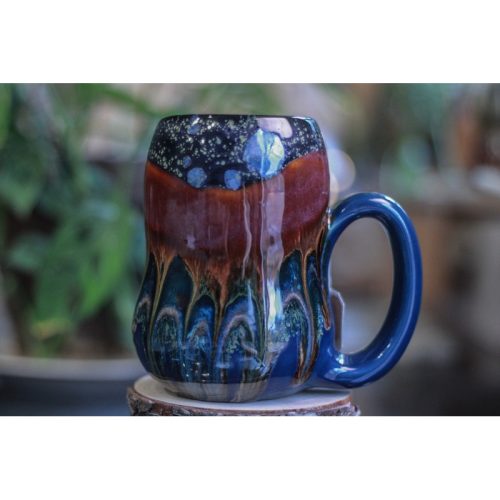 13-B Starry Starry Night Notched Gourd Mug – MISFIT, 21 oz. – 20% off