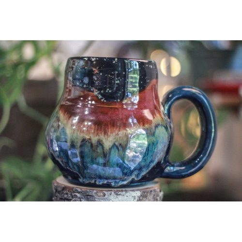 15-B Starry Night Acorn Mug – TOP SHELF MISFIT, 34 oz.