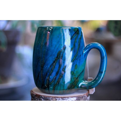 21-B Labradorite Notched Mug – TOP SHELF MISFIT, 22 oz.