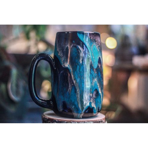 21-D Turquoise Grotto Mug – MISFIT, 23 oz. – 20% off