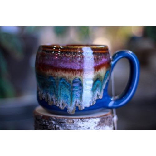 27-C PROTOTYPE Notched Textured Mug – TOP SHELF MISFIT, 17 oz.