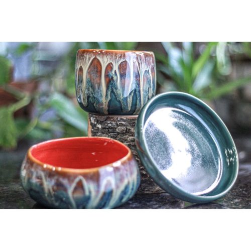 12-A New Wave Hermit Set – MINOR MISFIT, 10 oz. cup/ 10 oz. bowl – 10% off