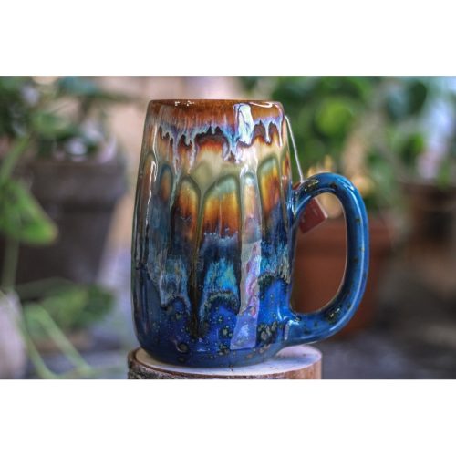 15-A New Earth Notched Mug – TOP SHELF MISFIT, 23 oz.