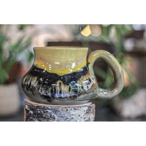 15-D Bumblebee Jasper Variation Squat Mug – MISFIT, 20 oz. – 15% off