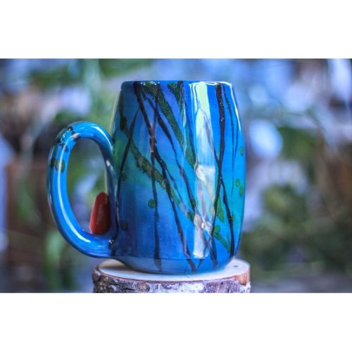 19-A Labradorite Notched Mug – MINOR MISFIT, 24 oz. – 10% off