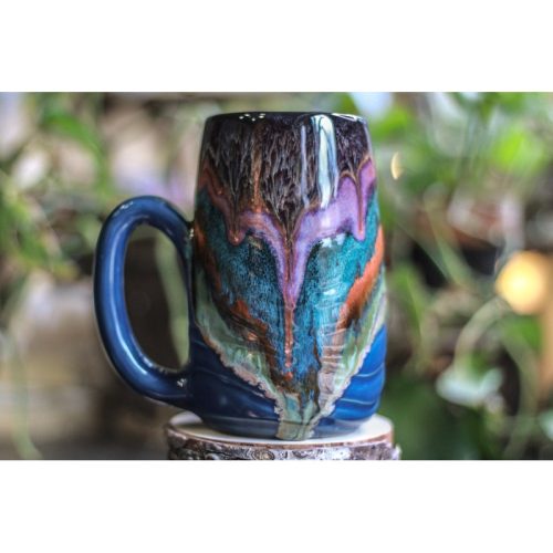 19-A Purple Haze Textured Mug – TOP SHELF MISFIT, 24 oz.