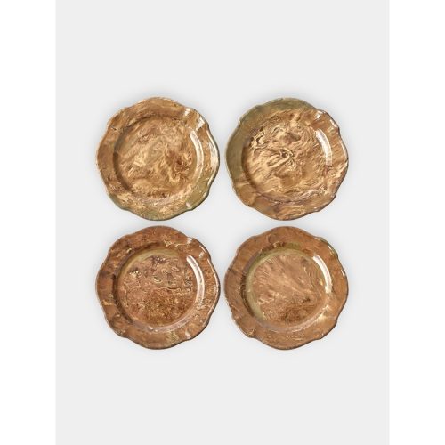 1950s Aptware Plates (Set of 4)