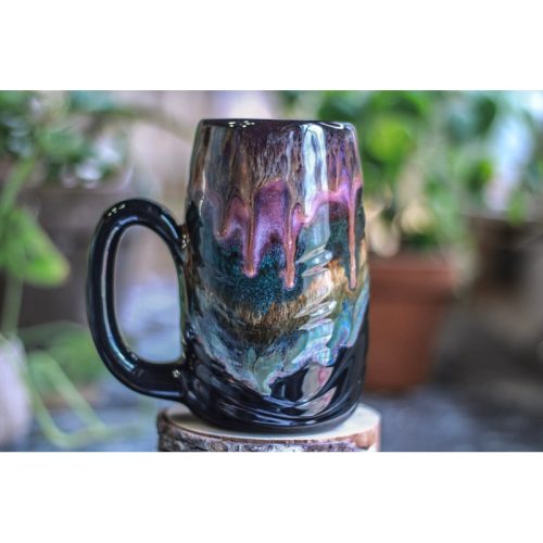 20-B Purple Haze Textured Mug – TOP SHELF MISFIT, 24 oz.