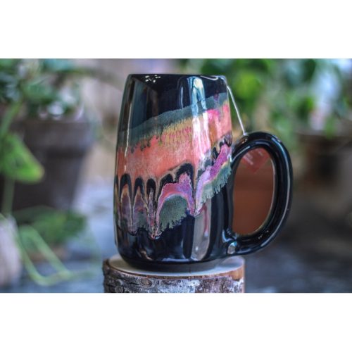 21-B Molten Strata Notched Mug – MINOR MISFIT, 24 oz. – 10% off