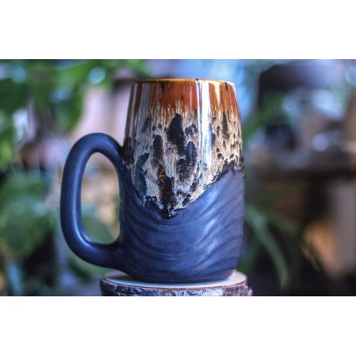 23-D Jaguar PROTOTYPE Textured Mug – MINOR MISFIT, 24 oz. – 10% off