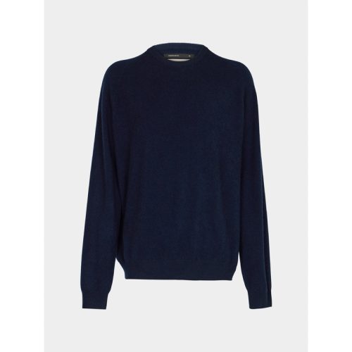 Cashmere R-Neck Boyfriend Sweater | Size: XL